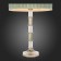 ST LUCE bedside lamp. SL1121.104.01. Oleo. 1x40 W, E14, 38x38x60 cm, Nickel color