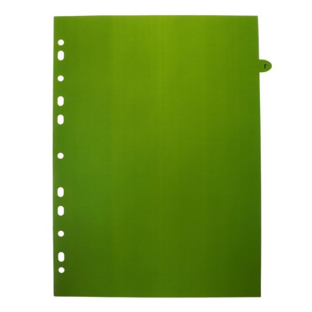 A4 sheets division (245 x 305 mm), color, alphabetical A-I, 20 sheets, "Devente. Marandi" polypropylene 140 microns, individual packaging-6