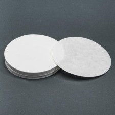 Filters D 125 mm, blue tape, brand of FM, slow filtration, set of 100 pcs