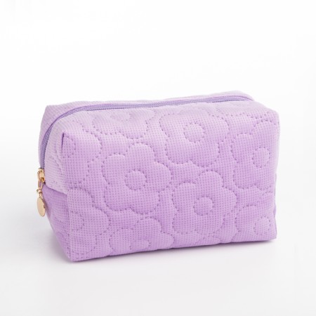 Lightning cosmetic bag, lilac color