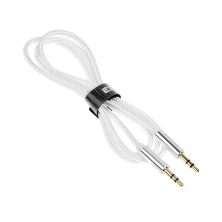 EXPLOYD EX-K-642 Jack 3.5 (M) cable-Jack 3.5 (M), for micro and headphones, 1 m, white-2