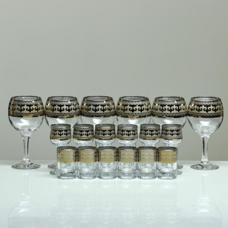 Mini-bar 18 objects Wine Carousel Byzantium, dark 240/55/50 ml-7