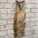Wall panel "two owls" 48x20x2.5 cm