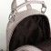 Women's backpack on lightning, beige color