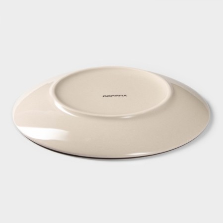Packing ceramic dessert "Temptation", D = 19 cm, color gray color-2