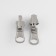 Automatic reversing castle for lightning "Tractor", No. 5, 10 pcs, Nickel color