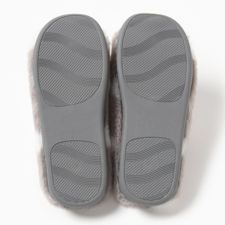 Women's slippers, size 36-37, gray-3