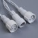 Garland “thread” 10 m, IP44, UMS, white thread, 100 LED, Green glow, 220 V