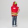 Carnival costume "Fireman EMERCOM, p. 32–34, 5-10 years old, mix color stripes