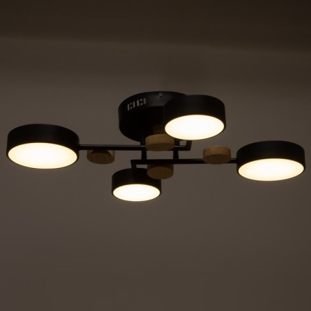 Causteen with PDU 2297/4BK LED 96W 3000-6000K black 63x46x14 cm Bayerlux-4