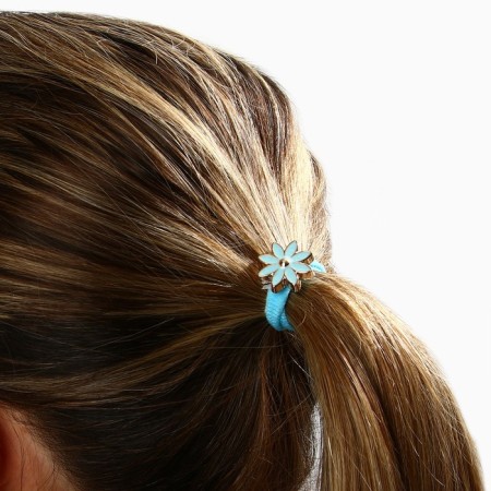 Hair elastic bands “most tender” 6 pcs, 3.5 x 3.5 x 1 cm-8