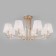 Alegria chandelier, 8x40W E14, color gold
