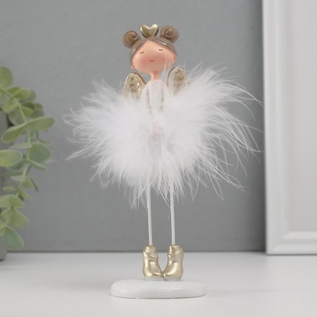 Souvenir Polystone "Angel-hearteous gun" 17.5x6x5.5 cm