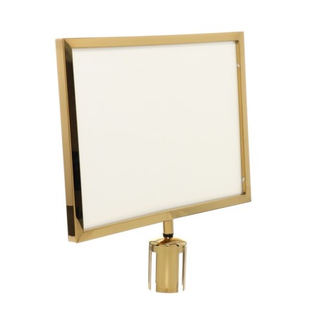 Information frame A3, 42 x 32 cm, d = 6.5 cm, horizontal, gold-1