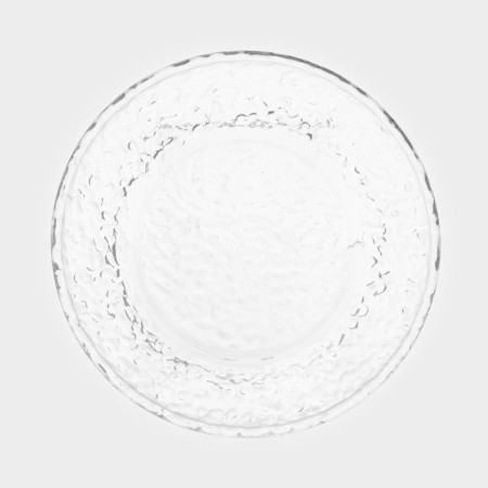 Glass dessert “volcano”, d = 19.5 cm, transparent color