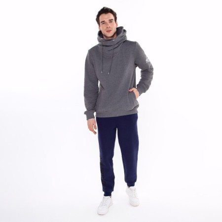 Male pants are laid down, the color is dark blue, size 54-1