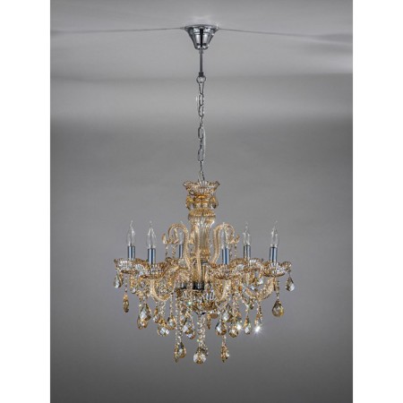 Suspension lamp 6x40W E14, size 66x66x90/158 cm-2