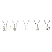 Axentia hanger with 15 hooks, chrome steel, 45.5x10x4 cm, weight up to 5 kg