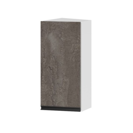 Cabinet hinged final closed noktyurn 300x300x720 white/dark concrete/anthracite