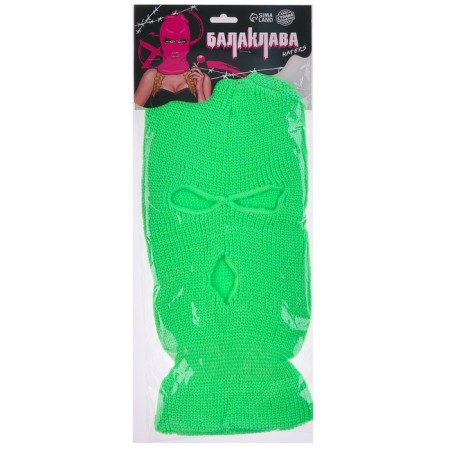 Balaclava, green color-3