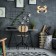 Chandelier 85220/6 E27 40W Black 52x52x53-83 cm Bayerlux