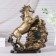 Table Kamin's watch "Horse", 40 x 31 x 15 cm, gold