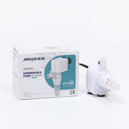 Aquarium pump Jingye JY-1100, 400 l/h, 4 watts, water lifting height 0.4 m-7