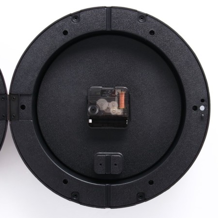 Watching double-sided watches, on suspension, smooth move, 36 x 32 cm, D-25 cm, dial 19 cm-3