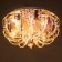 Emilia chandelier 7x40W E27 with a remote control, color chrome 41x41x19 cm