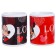 Set of paired mugs, 350 ml "Love", Mickey and Friends