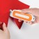 Electric scissors KitFort KT-6045-2, white-orange color