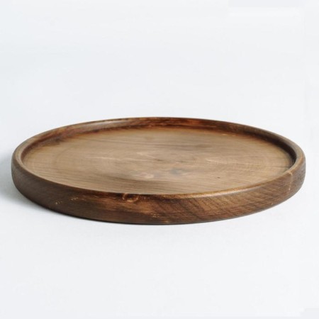 Magistro natural cedar tray, 35 × 2.8 cm, chocolate color-2