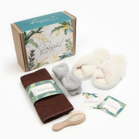 Set of gift "Present for You" towel and accessories-1
