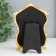 Photo frame Polystone for 1 photo 7x5 cm "Flower fantasies" gold