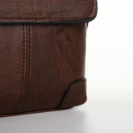 Male bag, brown color-2