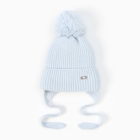 Baby hat, blue color, size 36-38