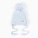 Baby hat, blue color, size 36-38