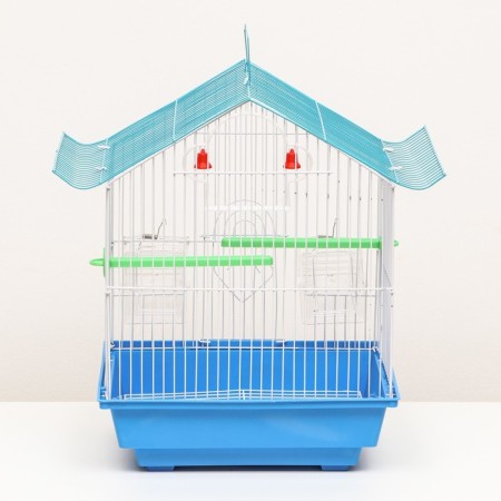 Poultry cell equipped BD-1/1D, 30 x 23 x 39 cm, blue-7