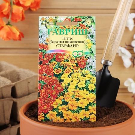 Flower seeds "Starfire", thin -leaved, mixture, 0.1 g-2