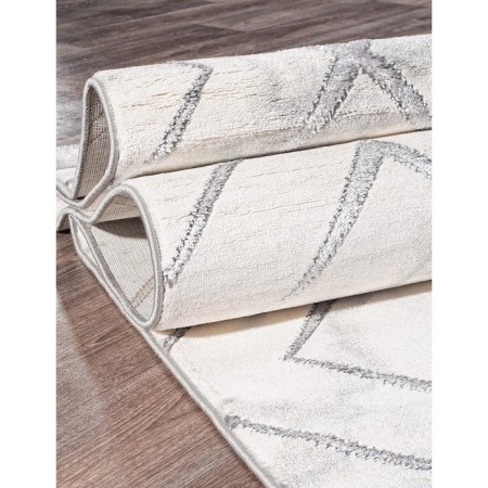 Rectangular carpet Karmen Hali Omega, size 200x290 cm, color Silver/Silver-2