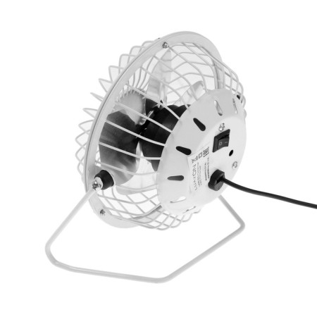 Fan Luazon LOF-05, desktop, 2.5 W, 12 cm, metal, white-2