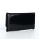Women's wallet on a magnet, black color