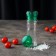 Mill for spices, plastic mechanism, 115 ml (45-80 gr), green color