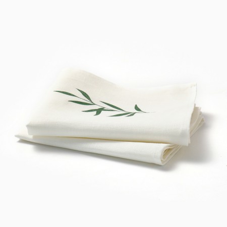 Набор полотенец Этель Linen natural 40х70см - 2 шт., 100% лён-10