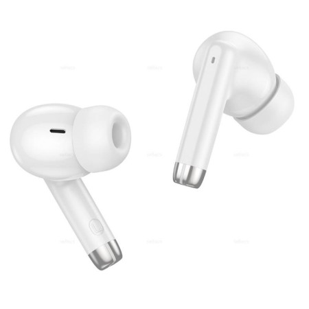 Hoco EQ2, TWS, wireless, vacuum, BT 5.3, 40/320 mAh, white-2