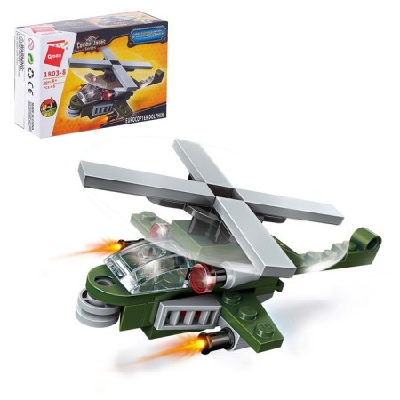 Constructor military "Technique", 38-62 parts, mix, 8 species-7