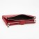 Women's wallet on a magnet, burgundy color