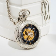 Pocket clock, mechanical 