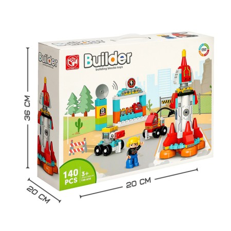 Designer "Space Rocket", 140 parts-5