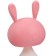 A set of silicone teeters “My bunny”, with a rattle, 3 pcs., In the case, crush me